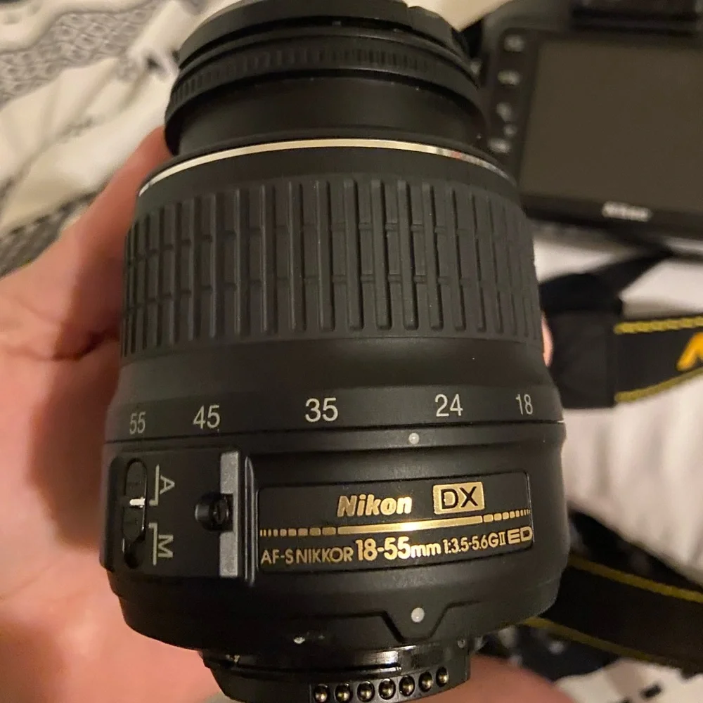 Nikon D3300 with accessories